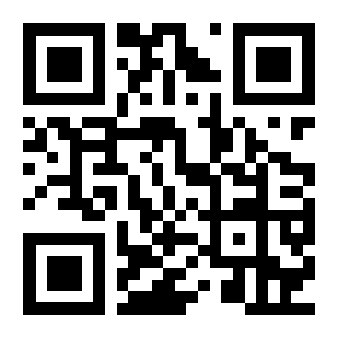 QR code that opens EnamDoc in the App Store or Google Play
